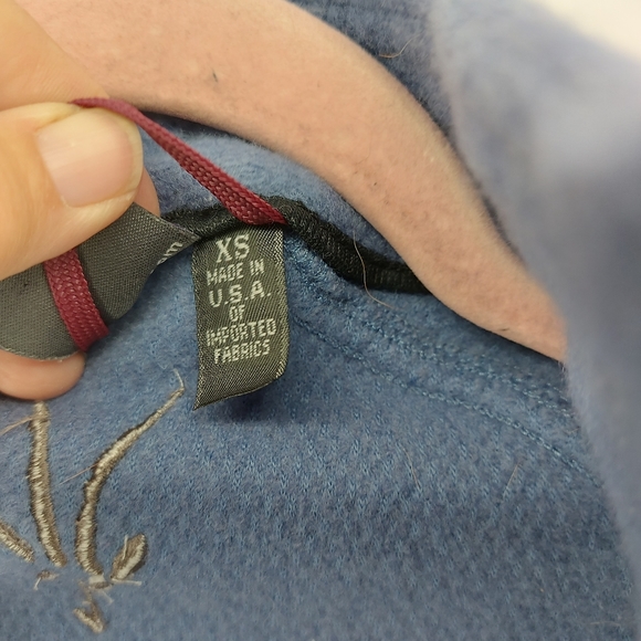 Ibex Merino Wool Knit Vest Blue xs - Picture 6 of 7